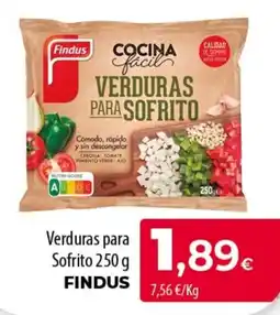 Spar Tenerife Findus verduras para sofrito oferta