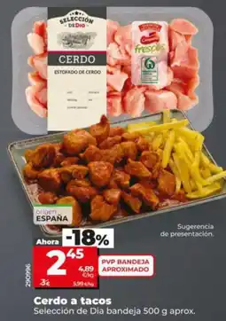Dia Fresh Selección de Dia cerdo a tacos oferta