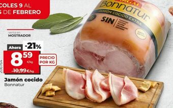 Maxi Dia Jamón cocido bonnatur oferta