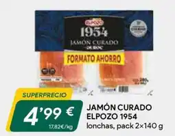 Masymas Elpozo jamón curado oferta