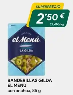 Masymas el Menú banderillas gilda oferta