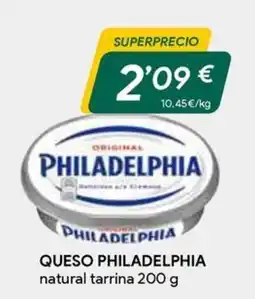 Masymas philadelphia queso natural tarrina oferta