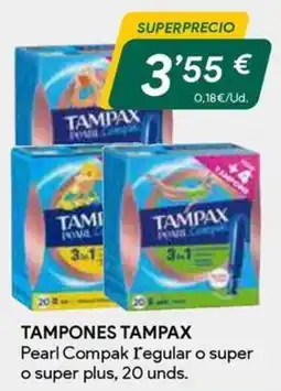 Masymas Tampax tampones pearl compak oferta