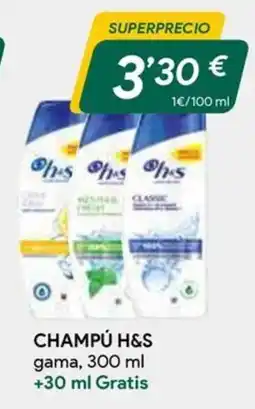 Masymas Champú H&S oferta