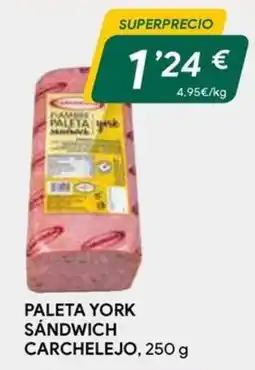 Masymas Paleta york sándwich carchelejo oferta