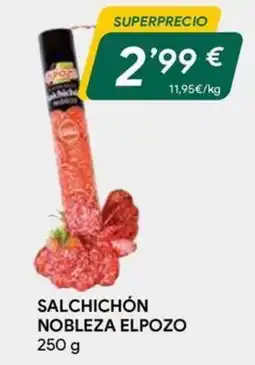 Masymas Salchichón Nobleza Elpozo oferta