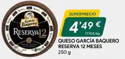Masymas García Baquero Queso Reserva 12 Meses oferta
