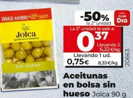 Dia Market Aceitunas oferta