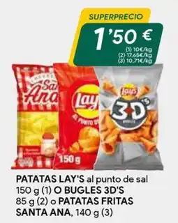 Masymas Lay's patatas al punto de sal oferta