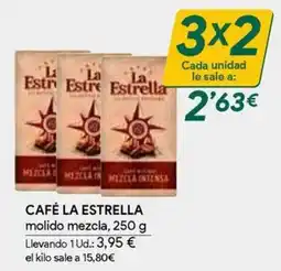 Masymas Café la estrella molido mezcla oferta