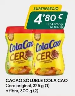 Masymas ColaCao Cacao soluble oferta