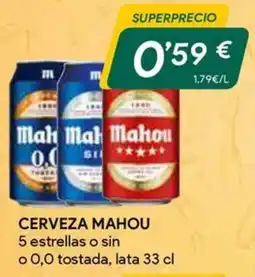 Masymas Mahou Cerveza oferta