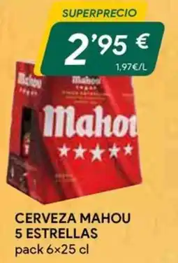 Masymas Mahou 5 Estrellas oferta