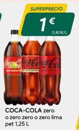 Masymas Coca-Cola zero oferta