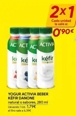 Masymas Activia beber kéfir danone oferta