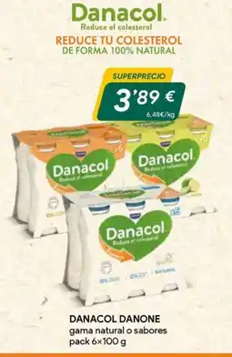 Masymas Danacol gama natural o sabores oferta