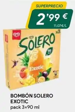 Masymas Solero bombón exotic oferta