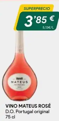 Masymas Mateus vino rosé oferta