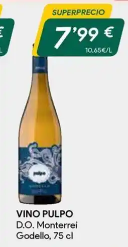 Masymas Vino Pulpo oferta