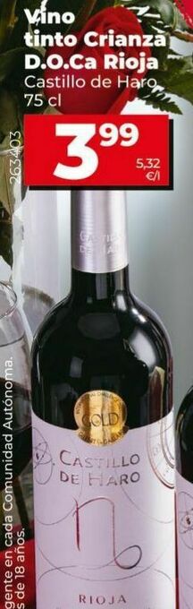 Dia Vino tinto oferta