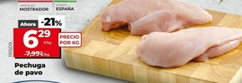 La Plaza de DIA Pechuga de pavo oferta