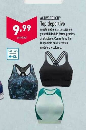 ALDI Active Touch Top Deportivo oferta