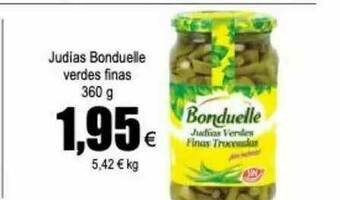 FROIZ Judias Bonduelle Verdes Finas oferta