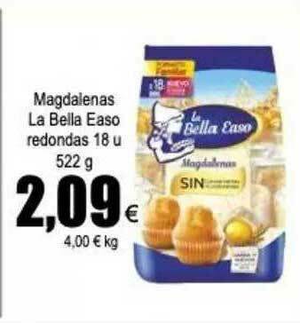 FROIZ Magdalenas La Bella Easo Redondas oferta