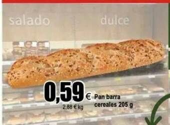 FROIZ Pan Barra Cereales oferta