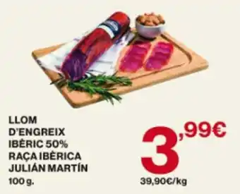 Julián Martín llom d'engreix ibéric 50% raça ibérica