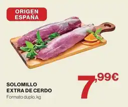 El Corte Inglés Origen - solomillo extra de cerdo oferta