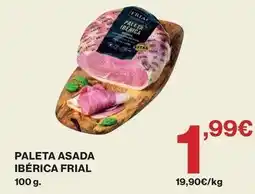 El Corte Inglés Frial - paleta asada ibérica oferta