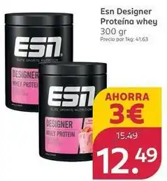 Rossmann Esn desinger proteina whey oferta
