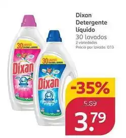 Rossmann Dixan - detergente liquido oferta