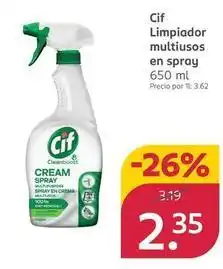 Rossmann Cif - limpiador multiusos en spray oferta
