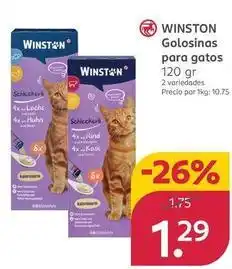 Rossmann Winston - golosinas para gatos oferta