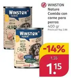 Rossmann Winston - nature comida con carne para perros oferta