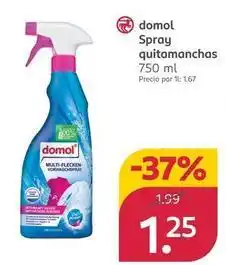 Rossmann Domol - spray quitamanchas oferta