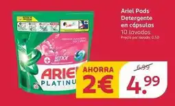 Rossmann Ariel - detergente en capsulas oferta