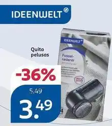 Rossmann Ideenwelt - quita pelusas oferta