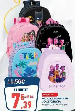 Bureau Vallée Safta - moyrilla infantil 3d oferta