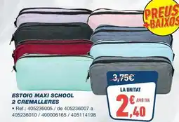 Bureau Vallée Estoig maxi school 2 cremalleres oferta