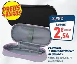 Bureau Vallée Plumier 1 compartiment plumibox oferta