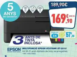 Bureau Vallée Epson - multifunció ecotank et-2910 oferta