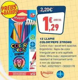 Bureau Vallée Maped - color'peps strong oferta