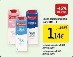 Dialprix Pascual - leche semidesnatada oferta