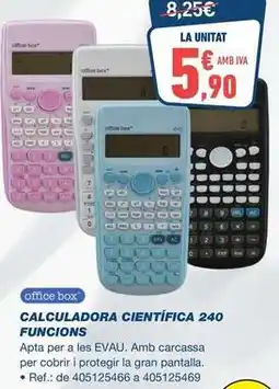 Bureau Vallée Calculadora científica 240 oferta