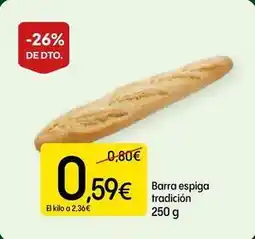Dialprix Barra espiga tradición oferta