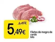 Dialprix Filetes de magro de cerdo oferta