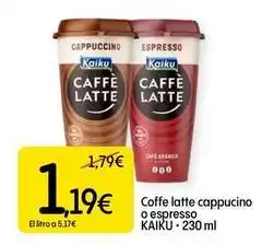 Dialprix Kaiku - caffe latte cappucino o espresso oferta